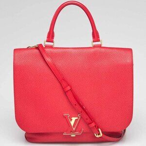 Louis Vuitton Coquelicot Taurillon Leather Volta Bag